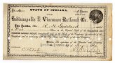 Burnside's Rail Investment Certificate