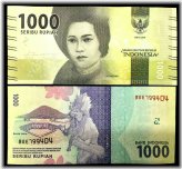 Indonesia 1000 Rupiah Banknote Collection