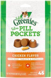 Chicken Flavor Pill Pockets for Cats