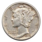 Silver Legacy Mercury Dime