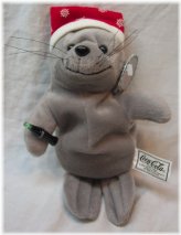 Coca-Cola Snowflake Seal Plush