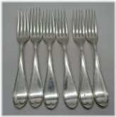 Vintage Silverplate Forks by Rogers Smith & Co