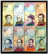 Venezuela Bolivares World Banknote Collection