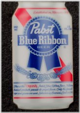 Thick and Glossy Pabst Blue Ribbon Beer Sticker