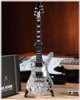 Mirror Iceman Miniature Guitar Sculpture