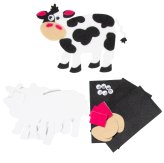 Barnyard Buddies Foam Sticker Set for Kids' Crafting Fun