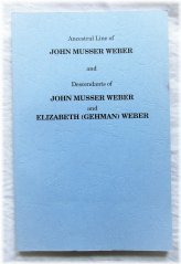 Ancestral Lineage of Weber and Allied Families