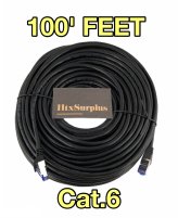 Shielded Cat6 Ethernet Cable (100 ft)