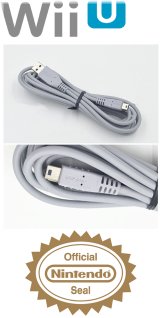 Wii U Classic Controller Pro USB Charger Cable