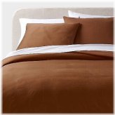 Sunset Sands Washed Cotton Sateen Duvet Cover and Sham Set