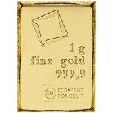 Valcambi Suisse 1 Gram Gold Combibar - 999.9 Fine