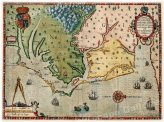 Virginia Vintage Wall Map by John White - 1590