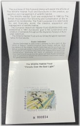 United Kingdom Wildlife Habitat Trust Duck Stamp Collection 1991