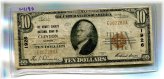 Clinton Illinois National Bank $10 1929 Fine Note
