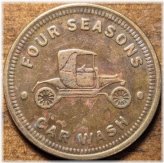 Albany Antique Car Wash Token