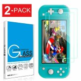 GuardianShield: Dual Pack Tempered Glass for Switch Lite Screens