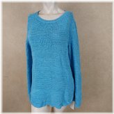 Blue Texture Sweater