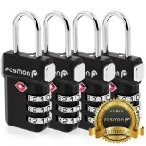 SecureTrak 3-Digit Open Alert Luggage Lock Set