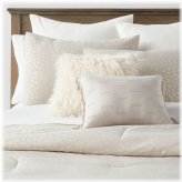 Snow Leopard Luxe Jacquard Beige Comforter Set