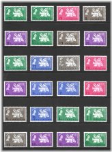 Freedom From Hunger 1963 Mint Never Hinged Set - Complete Collection (37 Stamps)