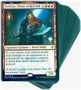 Red Reign: Torbran's Fury - A Personalized MTG EDH Deck