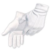 Cotton White Formal Gloves for Men