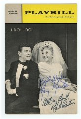 The Broadway Duo Playbill