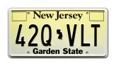Mobster Ride Metal Replica License Plate