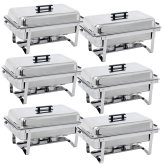 Stainless Steel Buffet Warmers with Foldable Legs