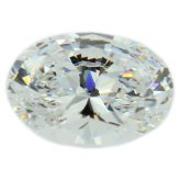 Crystal Clear Oval CZ Birthstone
