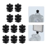 Tripod Mount Screw to Hot Shoe Adapter Set