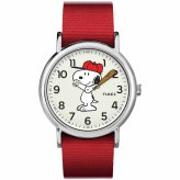Snoopy Red Fabric Watch