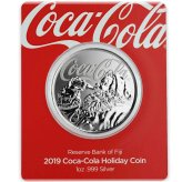 Coca-Cola Holiday Silver Collectible Coin