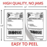 Customizable Shipping Label Sheets