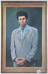 Kramer's Canvas - 24" x 36" Seinfeld Portrait Print