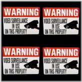 Security Alert Decals