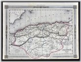 1846 Bocage Map of French Algeria and North Africa