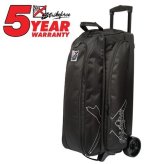 Strikeforce Hybrid Black Bowling Ball Roller Bag