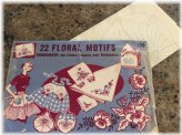 Vintage Floral Embroidery Transfers - 1940's Collection