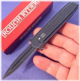 Rugged Swing Blade Black Stonewashed Knife