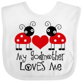 Ladybug Love Bib & Burp Set