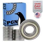 Premium Metal Shielded Ball Bearings (10-Pack)