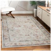 Vintage Bloom Washable Area Rug or Runner