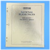 Scott National Blank Pages Pack