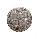 Elizabethan Silver Sixpence from London Mint, 1574