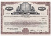 Standard Oil Company Bond Stock Certificate, 1976 Edition