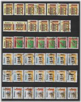 Zimbabwe Stamp Collection: 1985 Issue Used Stock Lot