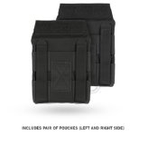 StealthArmor Side Plate Pouch Set - Black