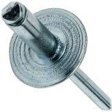 Steel Dome Rivets - 1/4" x 3/8" - Pack of 25