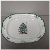 Festive Evergreen Serving Platter